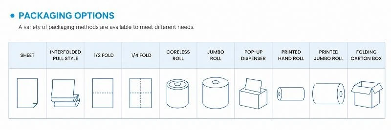 cleanroom wipers' packaging options